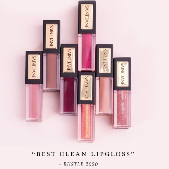 SAINT JANE Plumping Lip Oil in shade "Elixir" (Pink Sparkle) - Picture 8 of 13